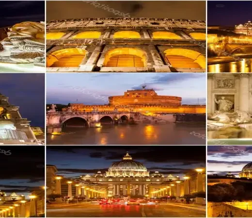 Enchufes en Roma, Italia