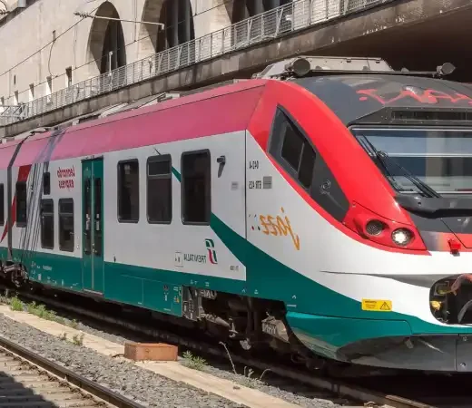 Estaciones de tren en Roma